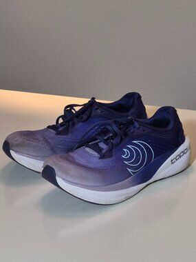 Topo Athletic Shoes Womens 9.5 Blue Phantom 4 Road Running Sneakers Zipfoam